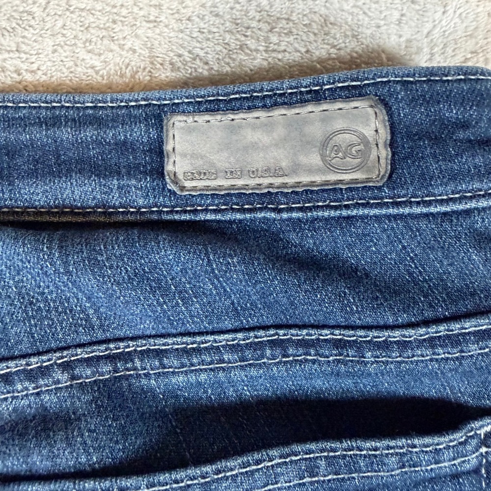 AG Adriano Goldschmied The Stilt Cigarette Jeans Dark Wash 26R Made in USA‎ - Picture 9 of 10